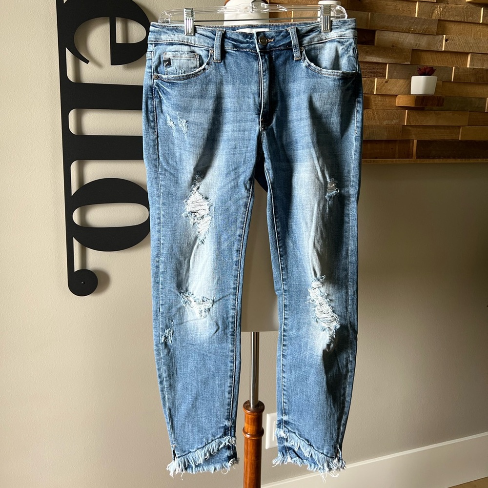 KanCan frayed hem jeans - great used condition